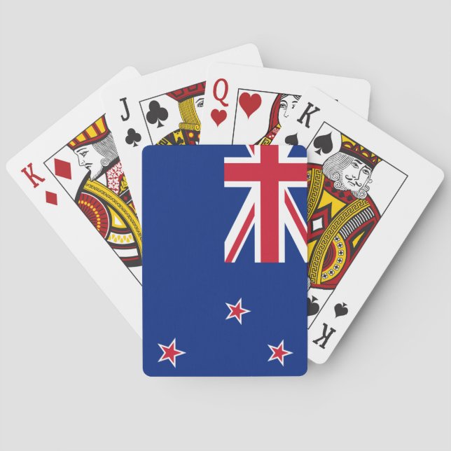 Jeu De Cartes Drapeau néo-zélandais (dos)