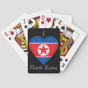 Jeu De Cartes Drapeau nord-coréen