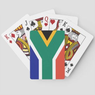 Jeu De Cartes Drapeau Patriotique Afrique du Sud Bokke
