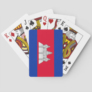 Jeu De Cartes Drapeau patriotique cambodgien