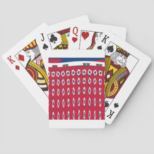 Jeu De Cartes Drapeau PolkaDot de Corée du Sud