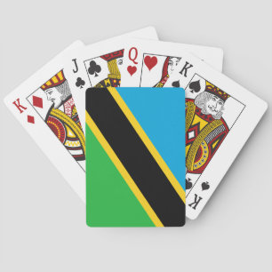 Jeu De Cartes Drapeau tanzanien