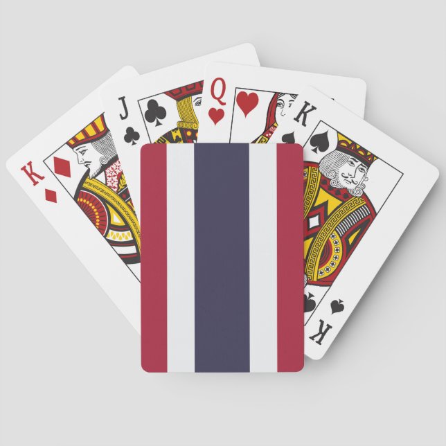 Jeu De Cartes Drapeau thaïlandais (Thaïlande) (dos)