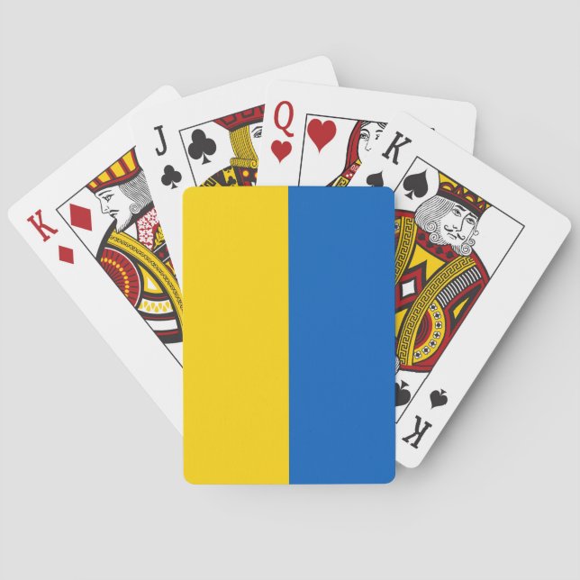Jeu De Cartes Drapeau ukrainien (dos)