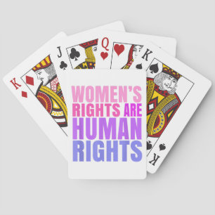 Jeu De Cartes Droits des femmes Droits de l'homme