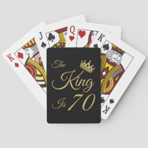 Jeu De Cartes Drôle 70ème anniversaire pour les hommes