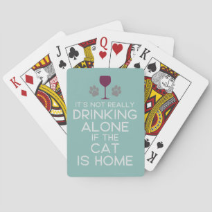 Jeu De Cartes Drôle   Boire Avec Le Chat