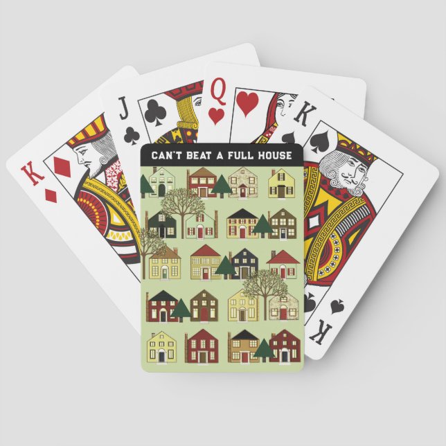 Jeu De Cartes Drôle cadeau Realtor (dos)