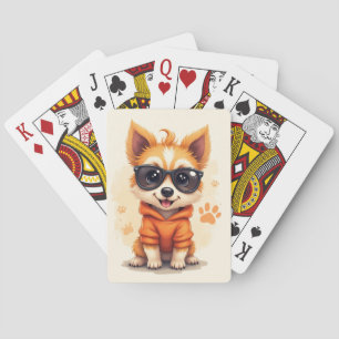 Jeu De Cartes Drôle Dandie Dinmont Terrier Kawaii Chien