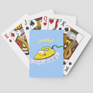 Jeu De Cartes Drôle dessin animé linge de fer