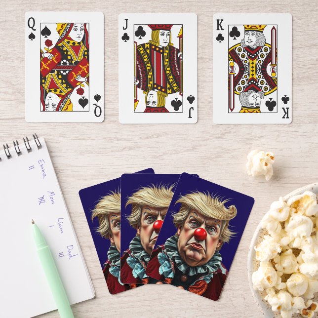 Jeu De Cartes Drôle Donald Trump clown (Insitu (Soirée de jeux))