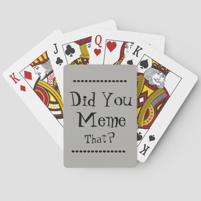 Jeu De Cartes Drôle Pochette De Cartes Papa Cadeau "As-Tu Menti  (dos)