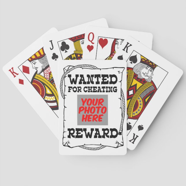 Jeu De Cartes Drôle Poker Joueur Gag Idée cadeau, Poster Recherc (dos)