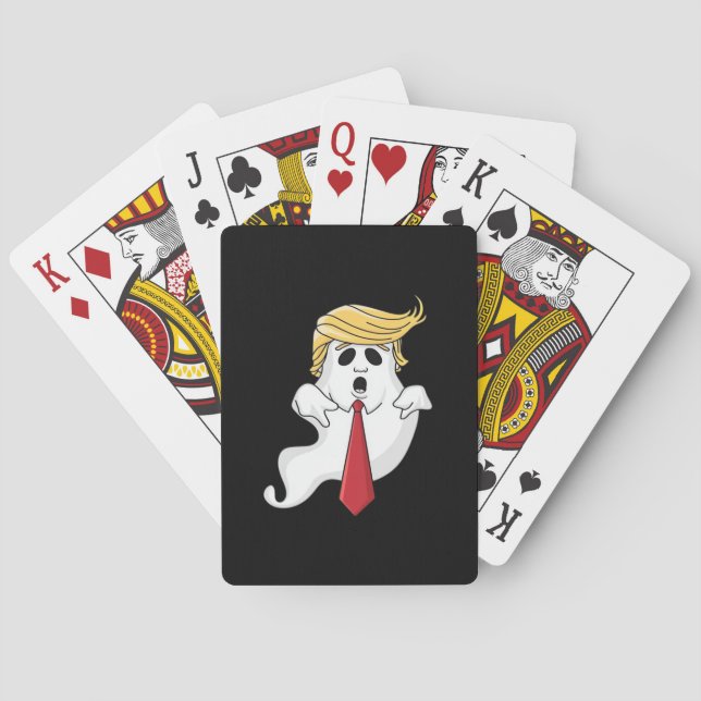 Jeu De Cartes Drôle Pour Halloween, Donald Costume Classique (dos)