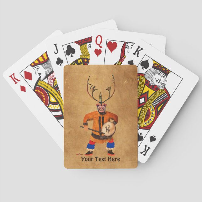Jeu De Cartes Drumming Shaman (dos)