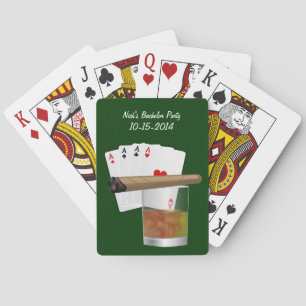 Jeu De Cartes Du type de la nuit paquet de cartes fait sur