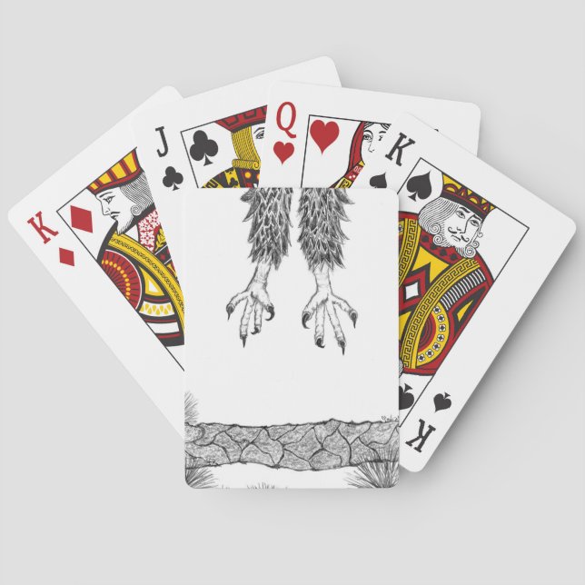 JEU DE CARTES EAGLES HARRIET + M - E17 +E18 VOL WOOHOO (dos)