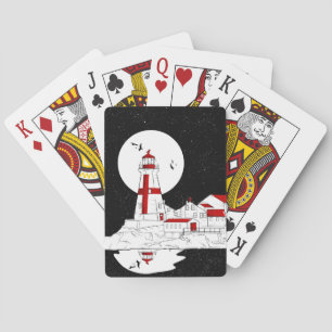Jeu De Cartes East Quoddy Head Phare plat