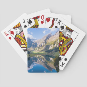 Jeu De Cartes Eau Lac Alpsee Suisse