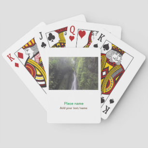 Jeu De Cartes eau océan plage photo ajouter nom texte place été