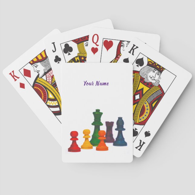 Jeu De Cartes Échecs Jouer aux cartes (dos)