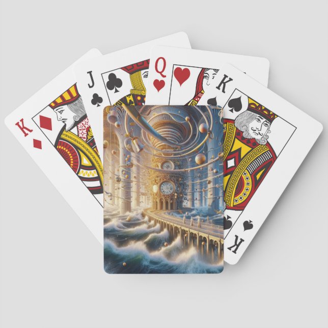 Jeu De Cartes Echos de '73 : Le Labyrinthe de Chronos Ocean (dos)