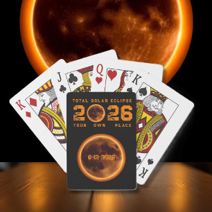 Jeu De Cartes Éclipse solaire totale 2026