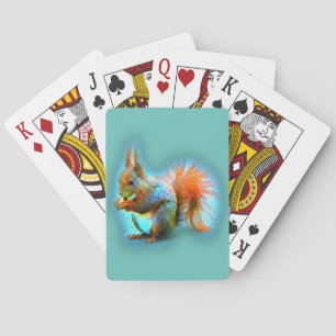 Jeu De Cartes Écureuil dans un style moderne