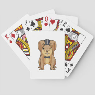 Jeu De Cartes Écureuil en marié avec costume