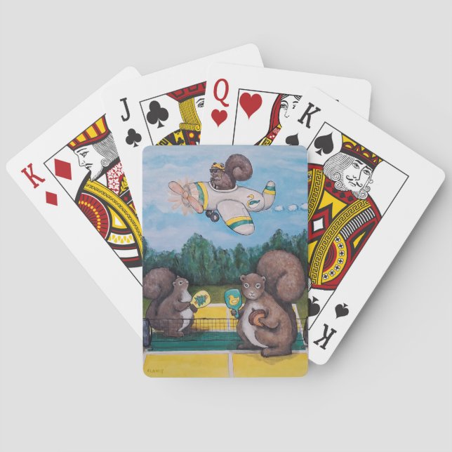 Jeu De Cartes Écureuils de canard (dos)
