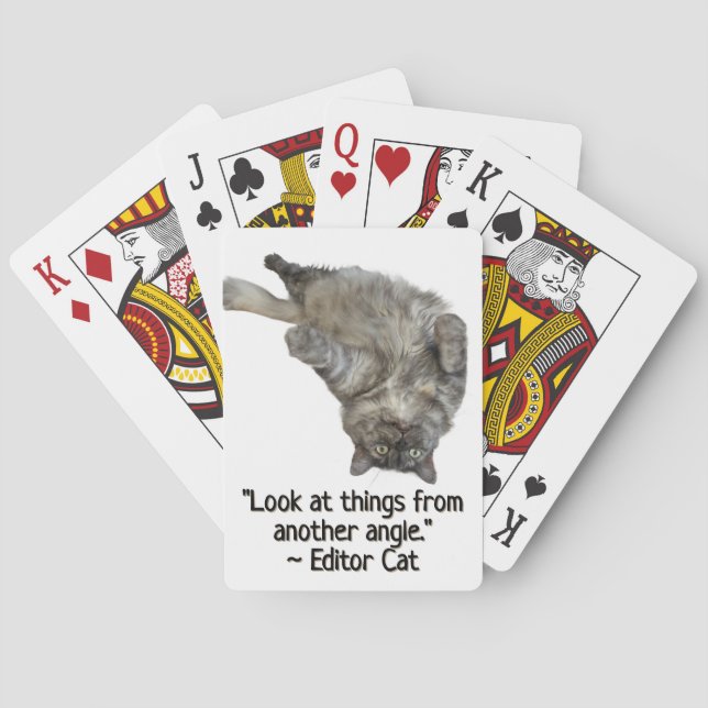 Jeu De Cartes Éditeur Chat par RoseWrites  (dos)