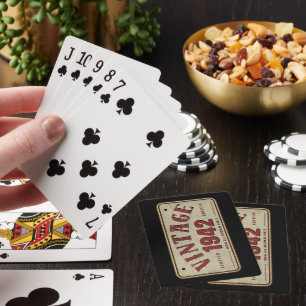 Jeu De Cartes Édition Limitée Vintage 1942 Toutes Pièces D'Origi
