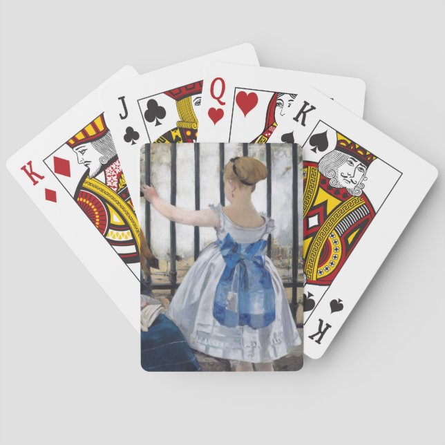 Jeu De Cartes Edouard Manet - Le Chemin De Fer (dos)
