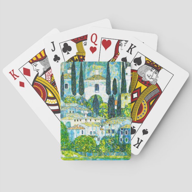 Jeu De Cartes Église à Cassone Gustav Klimt (dos)