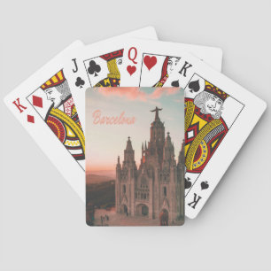 Jeu De Cartes Église espagnole de Barcelone