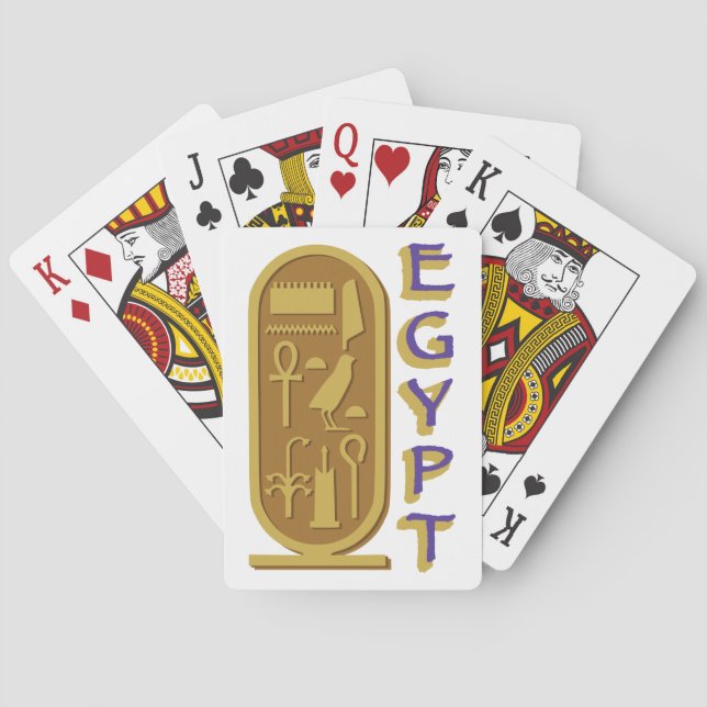 Jeu De Cartes Égypte (dos)