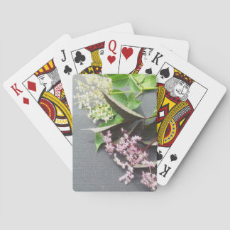 Jeu De Cartes Elder Flower Design Jouer des cartes