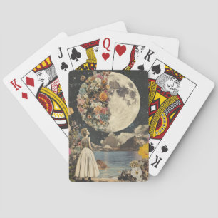 Jeu De Cartes Élégance Lune - Femme avec Lune (2)