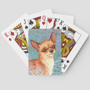 Jeu De Cartes Elégant Chihuahua