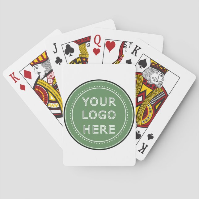 Jeu De Cartes Élégant, contemporain, poli et personnalisable. (dos)