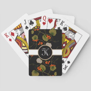 Jeu De Cartes Élégant floral asiatique