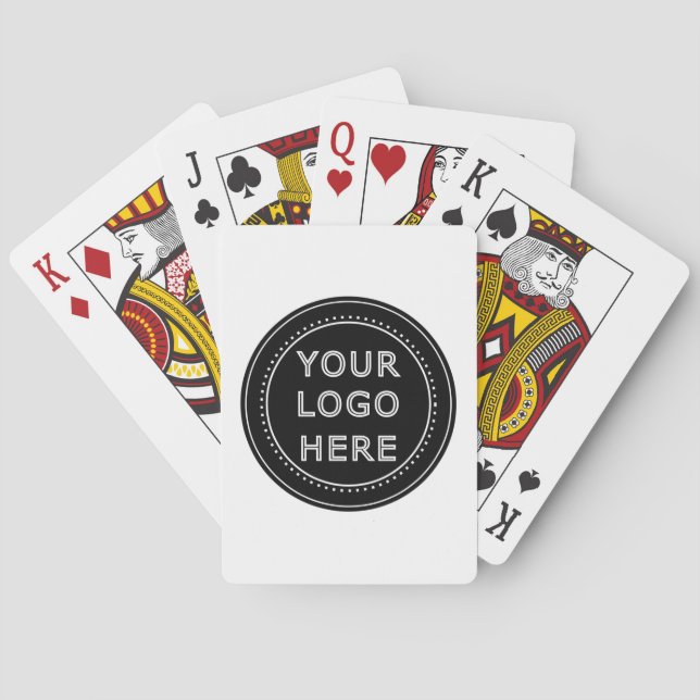 Jeu De Cartes élégant, minimaliste, élégant et personnalisable (dos)