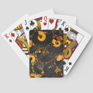 Jeu De Cartes Elégante conception de nausolée dorée