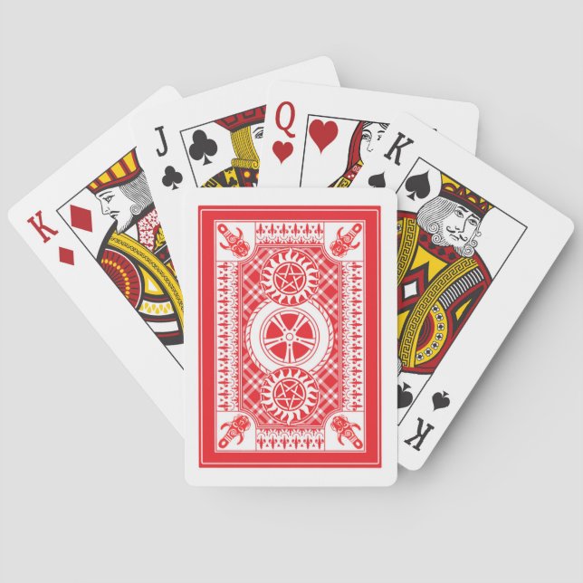 Jeu De Cartes Éléments surnaturels (dos)