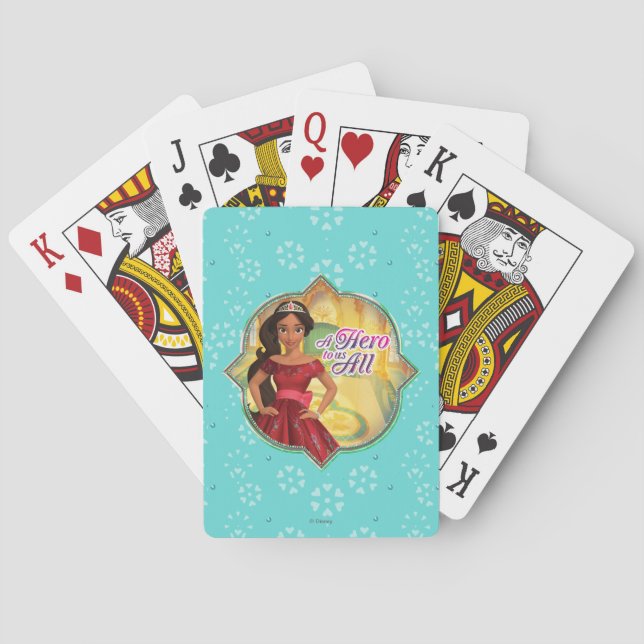 Jeu De Cartes Elena & Isabel | Un Héros Pour Nous Tous (dos)