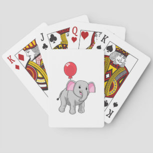 Jeu De Cartes Eléphant avec ballon