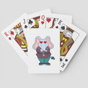 Jeu De Cartes Eléphant en forme de chambre avec costume.PNG
