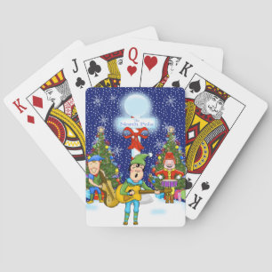 Jeu De Cartes Elf Band Noël Jouer aux cartes