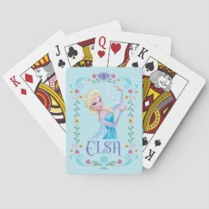 Jeu De Cartes Elsa   Mes pouvoirs sont de fortes cartes de jeu