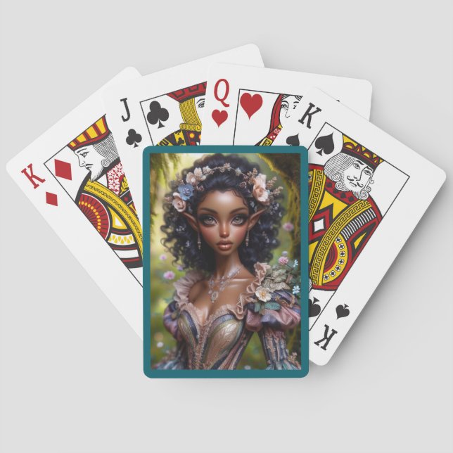 Jeu De Cartes Elven playing card style 1 (dos)